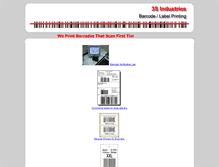 Tablet Screenshot of barcodeprinting.3sindustries.com